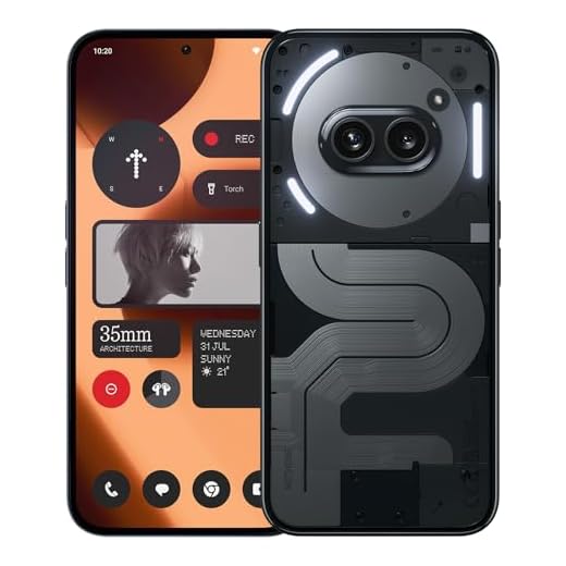 Nothing Phone (2a) Plus 12+256GB - Handy ohne vertrag mit 50-MP-Frontkamera, 50-W-Schnellladefunktion, OS 2.6 - Schwarz