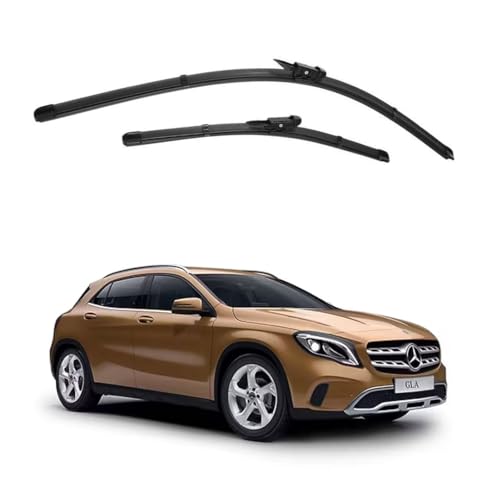 Image of Oshotto Frameless (O.E.M Type) Wiper Blades Compatible with GLA Old Model (24 inch / 19 inch)