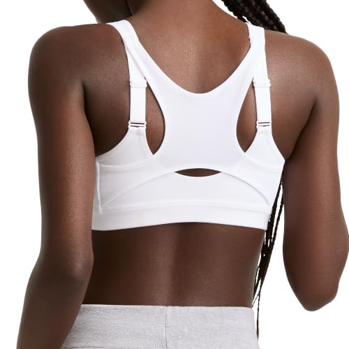 Image of Champion Women's Sports Bra, Motion Control Front-Zip, High-Impact Maximum Support, Breathable, Moisture-Wicking