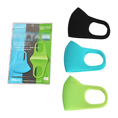 GUANGSHAN 3Pcs Kids Washable Mouth-Muffle Children's Mouth-Muffle
