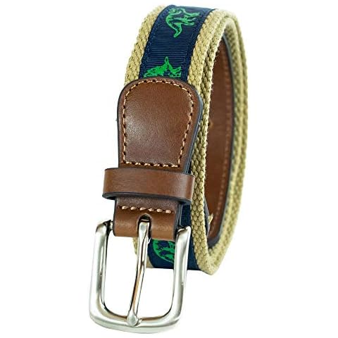 Wembley Men's Wembley Boys Animal Novelty Fabric Belt,Dinosaur,XL Cover