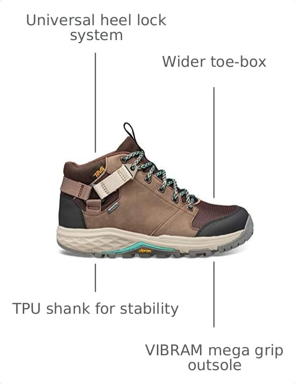 Image of Teva Women's Grandview Gore-Tex Durable Waterproof Hiking Boots