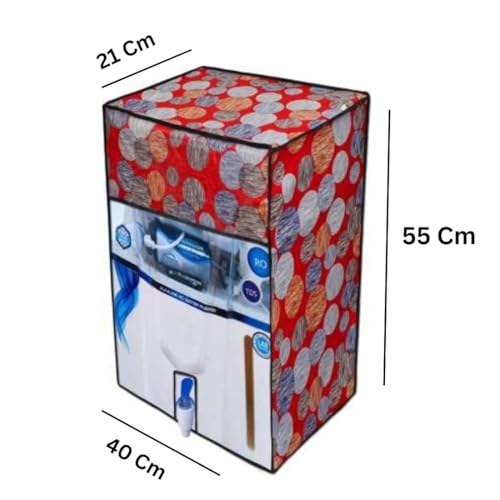 Image of KALRA MAGIC Water Purifier Cover for Kent RO / Kent Grand / Pulse Aqua - Dustproof Body Protector Cover | Multicolor Printed RO Cover (P-4)
