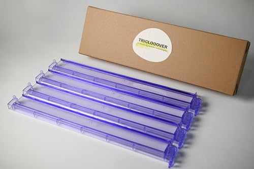 Soportes para fichas de Mahjong de acrílico morado