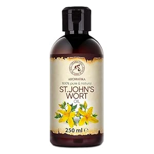 St. John’s Wort Oil 250 ml – Pure & Natural – Cosmetic Oil – Carrier Oil – Base Oil – Body Care – Hair Care – Relaxation – Massage – Spa – Aromatherapy