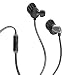 JLAB EPIC-BLKGRY-BOX JLab Audio Epic Earbuds with Massive 13mm C3 Drivers, Easy-to-Use Track Control, Customizable Cush Fins & GUARANTEED FOR LIFE - Black/Gray