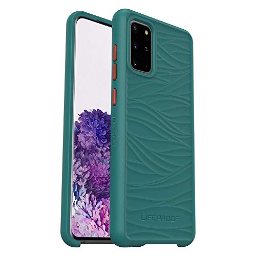 LifeProof Wake Hülle für Samsung Galaxy S20+, stoßfest, Sturzschutz bis 2 Meter, schlanke schützende Hülle, Nachhaltig hergestellt aus recyceltem Ozeanplastik, Blaugrün