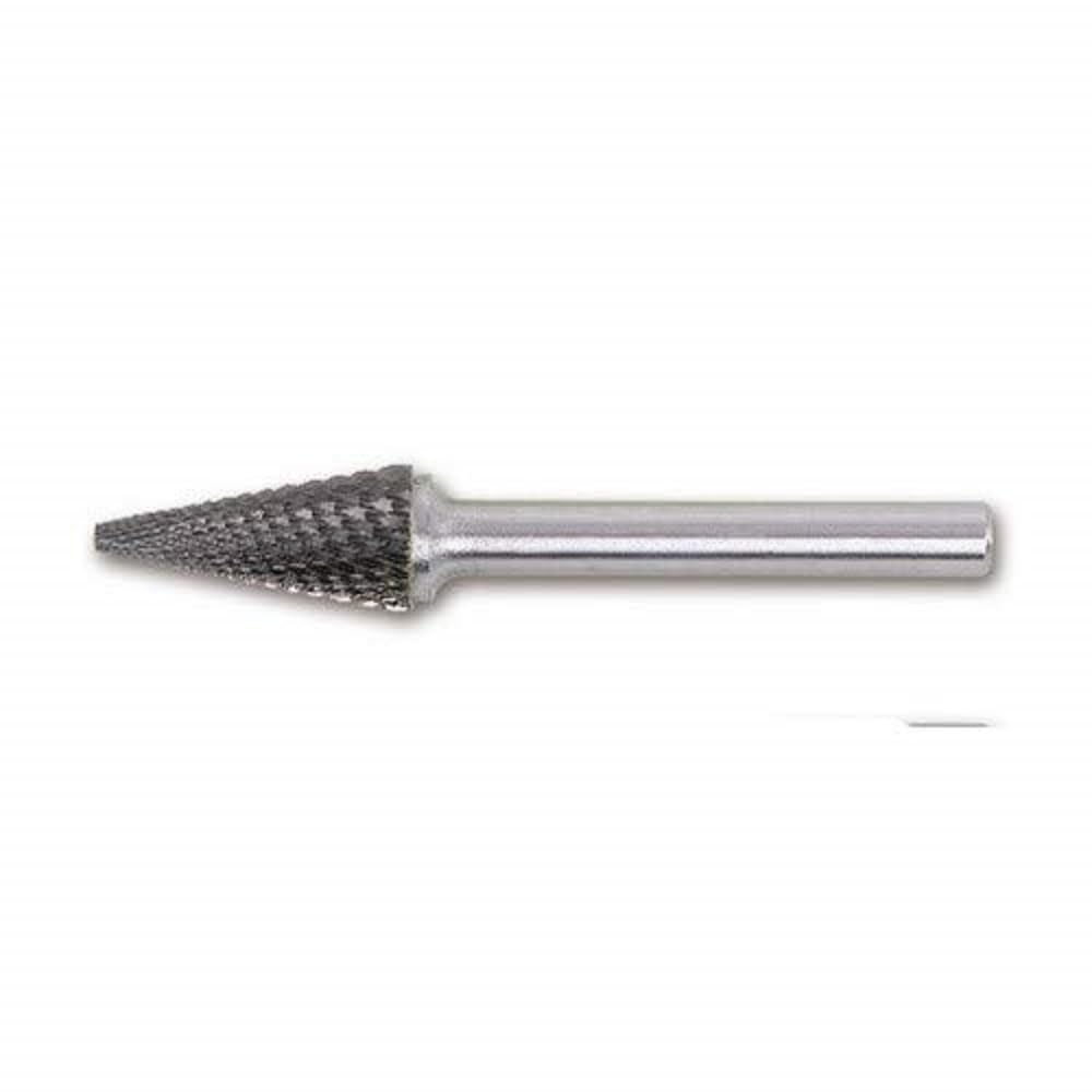 Beta 4260526 Bull Nosed Rotary File, Made From Hard Metal, White