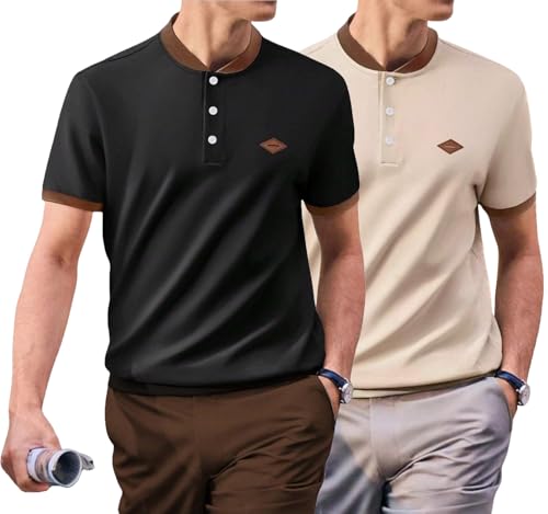 Image of Lymio Polo T Shirt for Men || Men Casual T-Shirt || Available in Combo Packs (Polo-48-50)