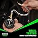 Rhino USA Heavy Duty Tire Pressure Gauge (0-75 PSI) - Certified ANSI B40.1 Accurate, Large 2