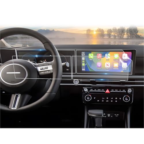 Film protecteur d'écran Hyundai Tucson 2025 accessoires coque tactile 12,3 pouces nano film