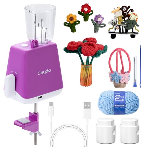 Caydo i Cord Knitting Machine, Electric iCord...