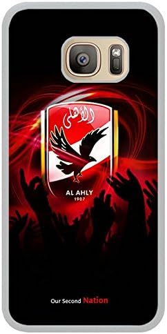 Generic S7 TPU Protective Case,Al Ahly 2 White Carrying Phone Case for Samsung Galaxy S7