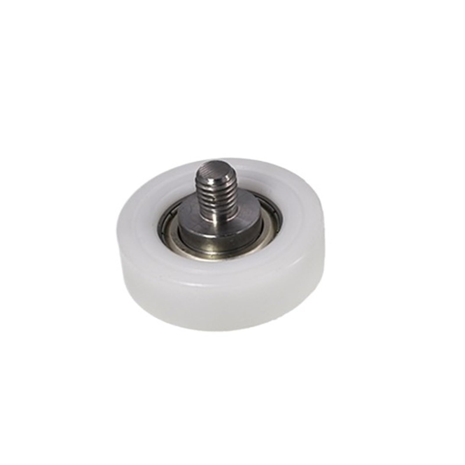 EXBWXNIL Externally Threaded POM Plastic Bearing BS600245-15C2L12M10 high wear-Resistant Nylon Guide Wheel