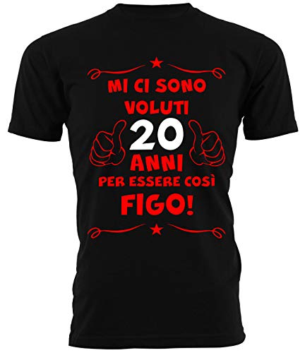 Tshirt Compleanno 20 Anni Mi Ci Sono Voluti 20