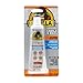 Gorilla 100% Silicone Caulk, Waterproof Sealant, 2.8oz Squeeze Tube (Pack of 2) – Clear -10 Year Mold Resistant Kitchen, Window, Bath, Marine, Door and More