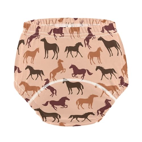 Image of Toddler Potty Training Underwear Cotton Absorbent Soft Baby Girl Boy Potty Training Pant 2t-5t