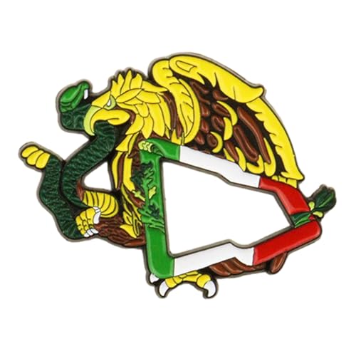 Retro Metal Owl Hat Clip Vintage Mexican Hat Badge Unique Brooch Pins Accessory