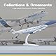 QIYUMOKE 1:400 Antonov An-225 Mriya Flugzeugmodell 8 Zoll Ukraine Bemaltes Mriya Transporter-Ausstellungsmodellflugzeug zur Sammlung