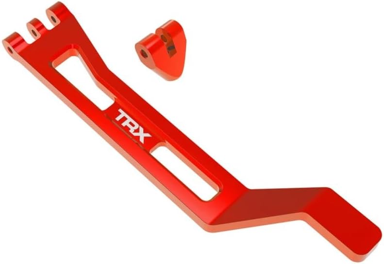 Traxxas 10726-RED - Mini Maxx Aluminum Battery Hold Down w/Post, Red