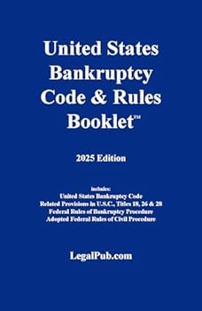 Paperback 2025 United States Bankruptcy Code & Rules Booklet Book