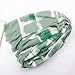 Weximil Large Boho Scarf for Women - Lightweight Floral Printed Scarves Fall Winter Fashion Fringed Shawl Wraps 017 Green Ink Painting