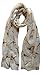 Price comparison product image The Olive House® Womens Christmas Winter Robin Bird Scarf Cream