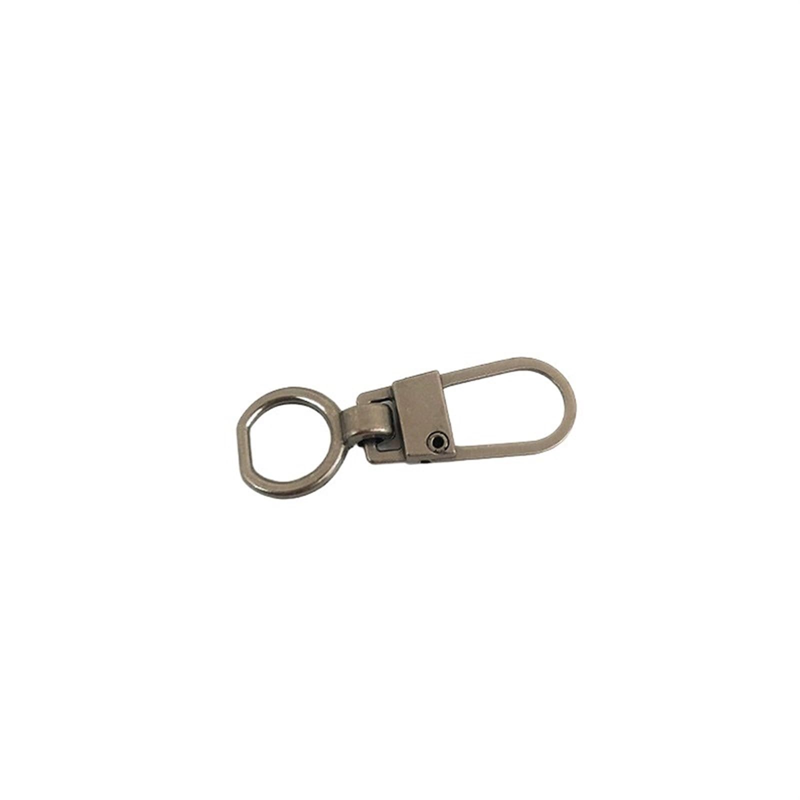 Reemplazo del tirador de cremallera, Tirador de cremallera de cuero Kit de reemplazo del extremo del tirador de cremallera Deslizador de cremallera for mochila Equipaje Reparación de cremalleras de br