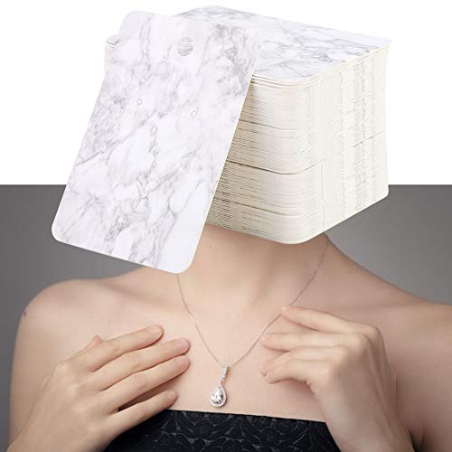 Marble Grain Earrings Display Card, Handmade Jewelry Jewelry Earrings Earrings Custom Hanging Display Card Bulk Earrings Card 100Pcs 5 X 7cm
