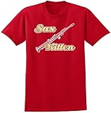 Exklusives Fun White & Gold Durable Design auf einer Premium Qualität, Baumwoll T-Shirt. 9 Farben und 13 Größen von Kindergrößen 22 (5 Jahre) bis zu Erwachsenenengrößen 64 (6XL). 100 verschiedene Designs von Instrumenten auf T-Shirts, Musik-Zubehör Taschen und andere Superb Garments verfügbar.