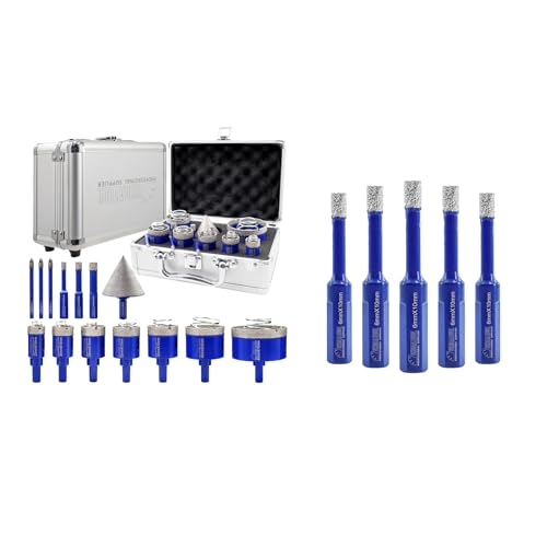 Kit de brocas de diamante para taladro 14 piezas miniatura 1
