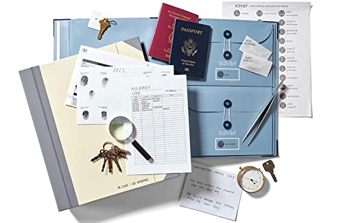 Image of Savor | 2025 Edition in Case Go Missing Binder | Viral TikTok Folio for True-Crime Fans to Record Personal Info, Estate Planning & Emergency Preparation