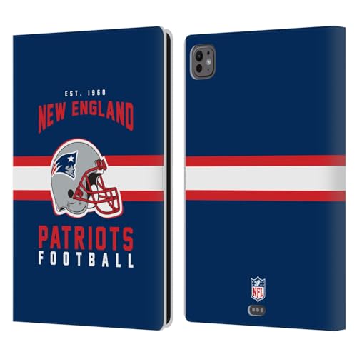 Housse iPad Pro 11 2024 NFL Patriots pour le bureau et les voyages