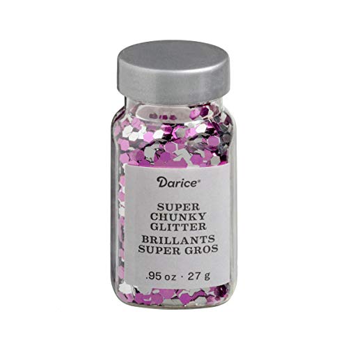 Glitter Raspberry Mix Darice solution pour donner du relief à vos créations - 2