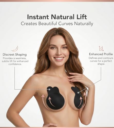 Image of DClub Lift Ultra-Thin Sticky Nipple Covers Adhesive Silicone Pasties.
