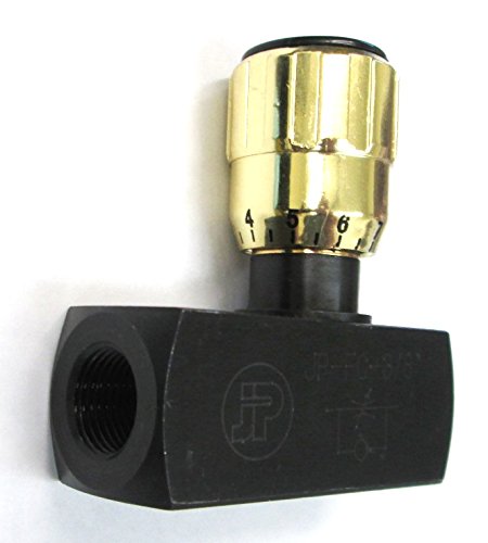 VA F400S - Dynamic JP-FC-1/4 NPT Flow Control Valve - 1/4'' Female Pipe - 5,000 PSI Max - Alternate Part Number: Parker F400S