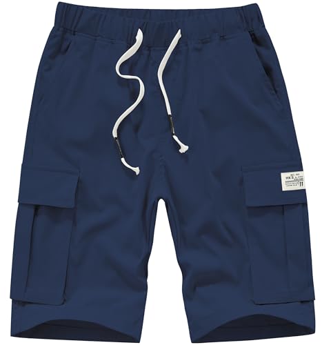 VtuAOL Cargo Shorts for Women Casual Relaxed Comfy Hiking Shorts with Multi Pockets