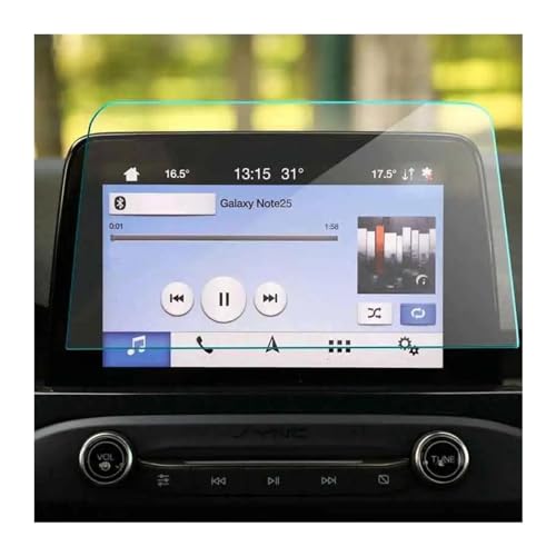 Verre trempé pour GPS voiture Focus Mk4 contre chocs écran
