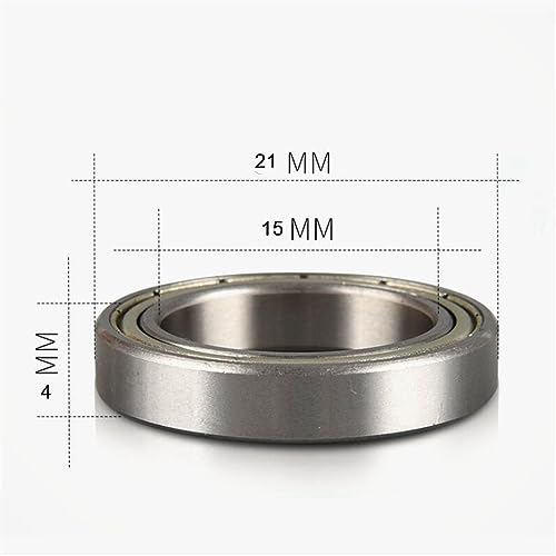 Roulements S6702 2RS 15x21x4 mm pour réparer et fluidifier vos roues de rollers
