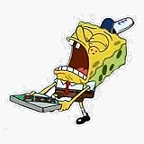 Krusty Krab Pizza Sticker Vinyl Waterproof Sticker Decal Car Laptop Wall Window Bumper Sticker 5'