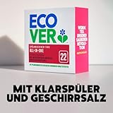 Ecover All in One Dishwasher Tablets, Pack of 22 - Image 4