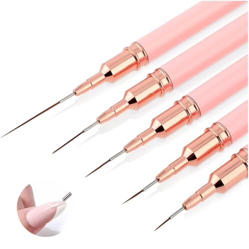 WeddHuis Pinceles para Uñas Fino Decoracion Nail Art,...