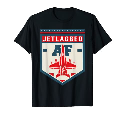 Photo de Jet Lag-AF Aviator Aviateur Jet Lag-AF T-Shirt