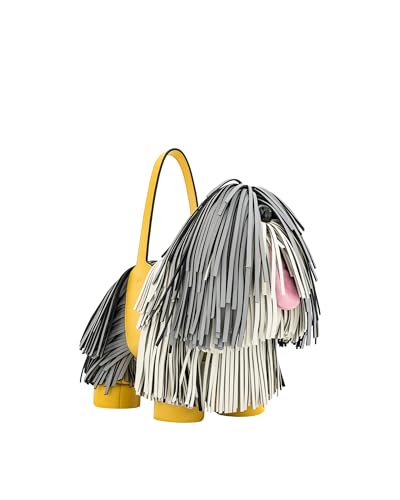 JW PEI Bolsa feminina Nita Puppy Shape, Cinza