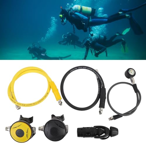 image for RiToEasysports Aluminum Alloy Dive Regulator Set, 1st Stage & 2nd Stag