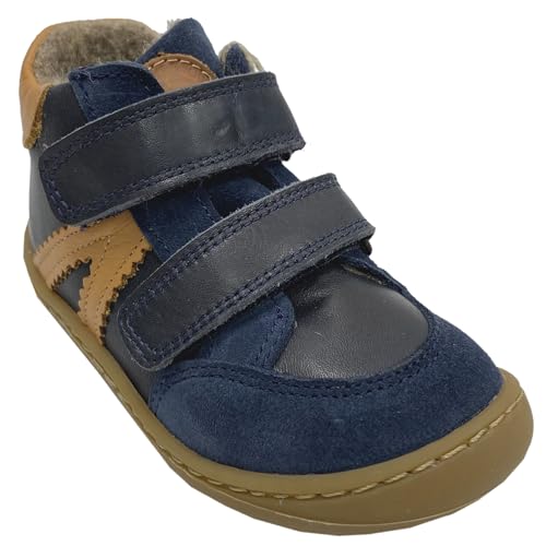 Develab Barfußschuhe aus Leder mit Wollfilzfutter, sportlicher...