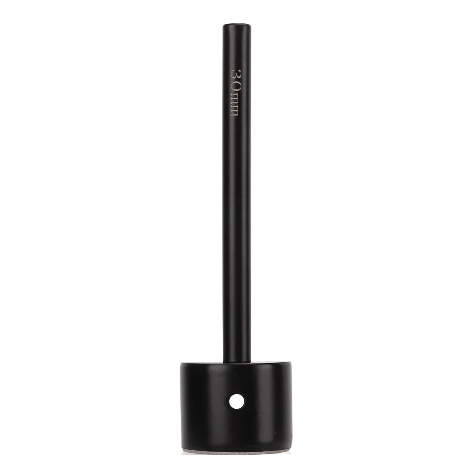 Strap End Punch Handwork Making Black Stainless Steel Incisive Blade Fast Cutting Half Round Cutter Punch for Belts (30mm)