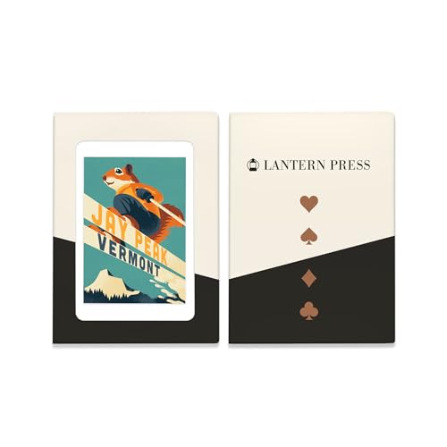 Lantern Press Jay Peak, Vermont, Naipes de Póker 52 cartas miniatura 4