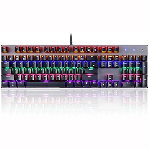 Teclado Gamer Feiyx66 USB Retroiluminado RGB