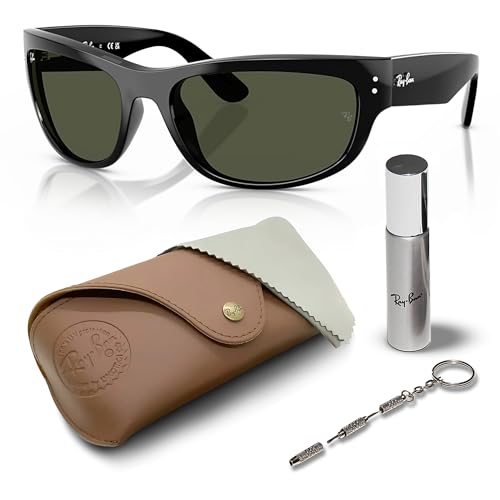 Ray-Ban RB2289 MEGA BALORAMA Square-Round Shaped Sunglasses for Men & Women with Official RAYBAN Eyewear Kit